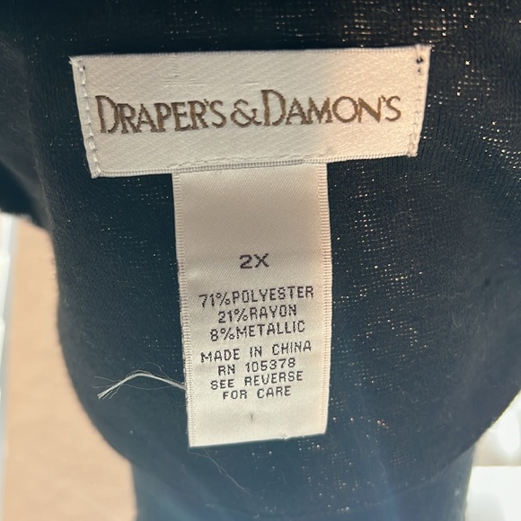 Dress over coat. Draper’s & Damon’s. - Picture 7 of 7